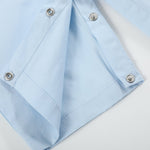 Light Blue Nativity Overalls - Lil Cactus