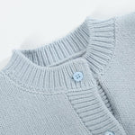 Light Blue Pumpkin Girls Cardigan - Lil Cactus