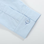 Light Blue Santa Dress Shirt - Lil Cactus