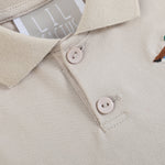 Light Brown Mallard Golf Shirt - Lil Cactus