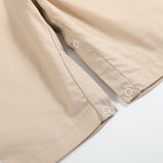 Light Brown Mallard Smocked Overalls - Lil Cactus