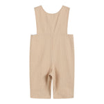 Light Brown Pinstripe Smocked Jon Jons - Lil Cactus