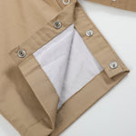 Light Brown Pumpkin Football Truck Overalls - Lil Cactus