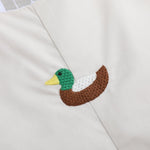 Light Gray Mallard Duck Overalls - Lil Cactus