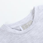 Light Gray Mallard Smocked Shirt and Shorts - Lil Cactus