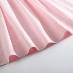 Light Pink Daisy Smocked Bishop Dress - Lil Cactus