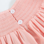 Light Pink Easter Bunny Smocked Bishop Dress - Lil Cactus