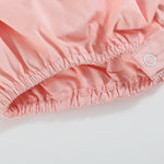 Light Pink Easter Smocked Flutter Romper - Lil Cactus