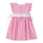 Light Pink Gingham A - Line Dress - Lil Cactus