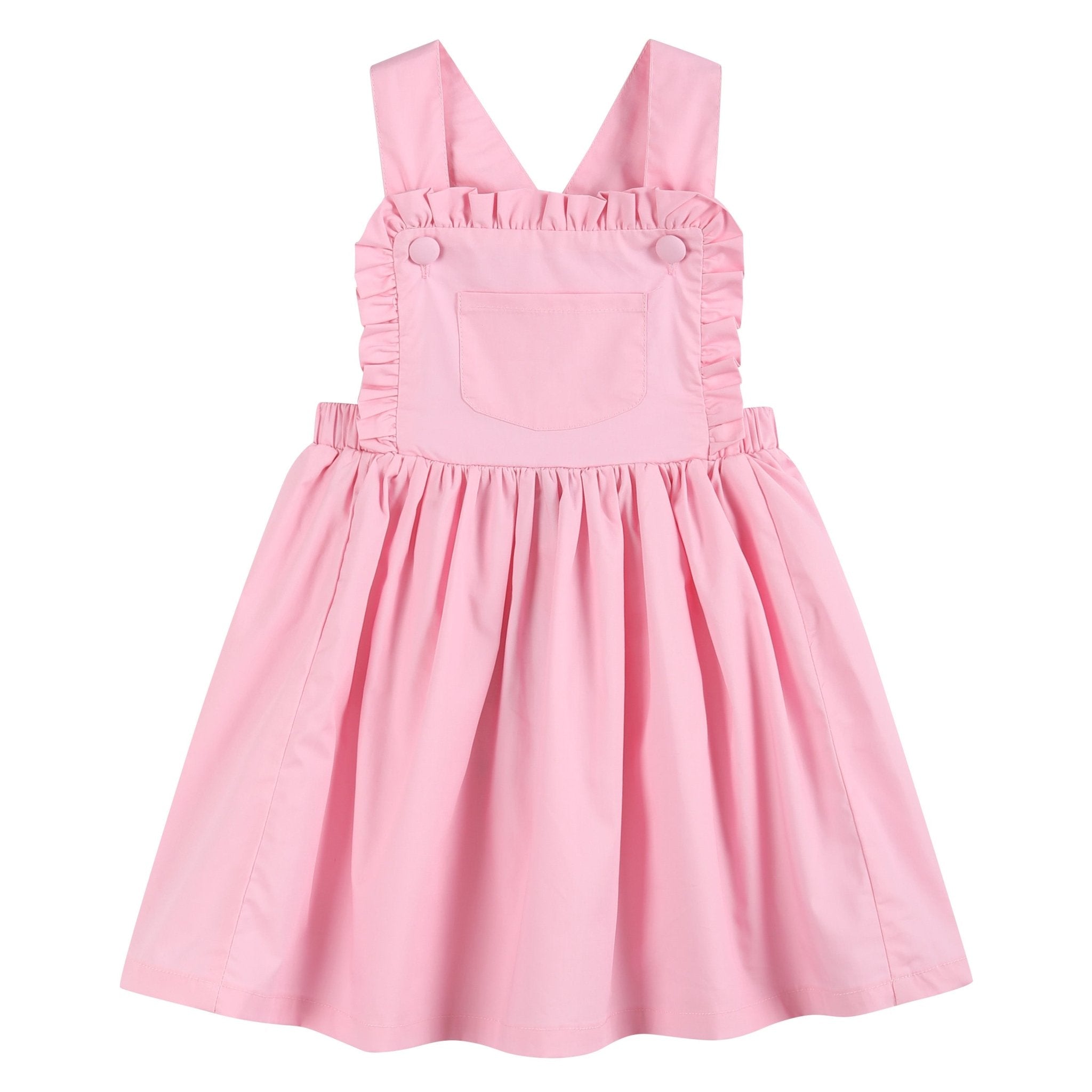 Lil Cactus Baby Dress Light Pink Ruffle Jumper Dress 2T, Outfit, Cotton Lil Cactus Baby Dress Light Pink Ruffle Jumper Dress 2T, Outfit, Cotton