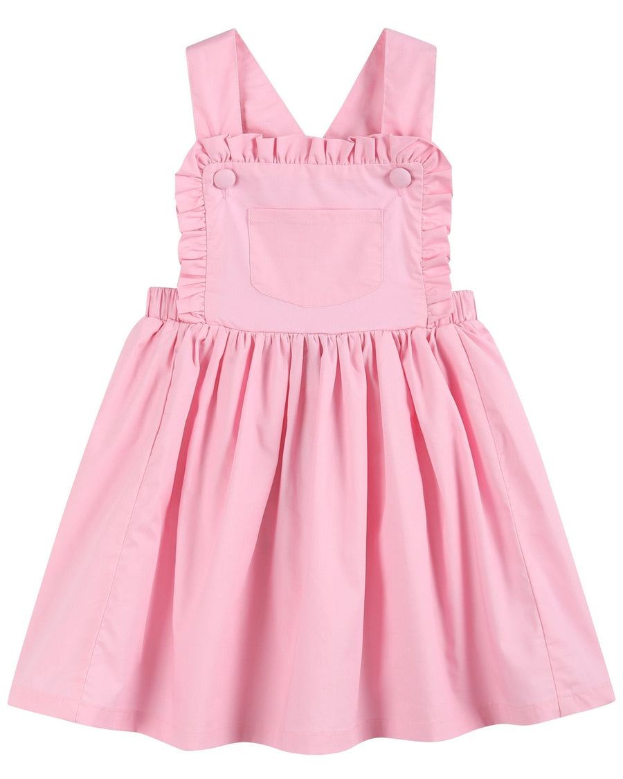 Light Pink Ruffle Jumper Dress - Lil Cactus
