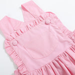 Light Pink Ruffle Jumper Dress - Lil Cactus