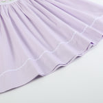 Light Purple Bunnies Smocked Bishop Dress - Lil Cactus