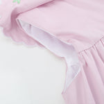 Light Purple Bunny and Flowers Dress - Lil Cactus