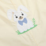 Light Yellow Bunny Shortalls - Lil Cactus