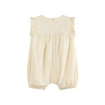 Light Yellow Ruffle Jumper Romper - Lil Cactus