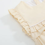 Light Yellow Ruffle Jumper Romper - Lil Cactus