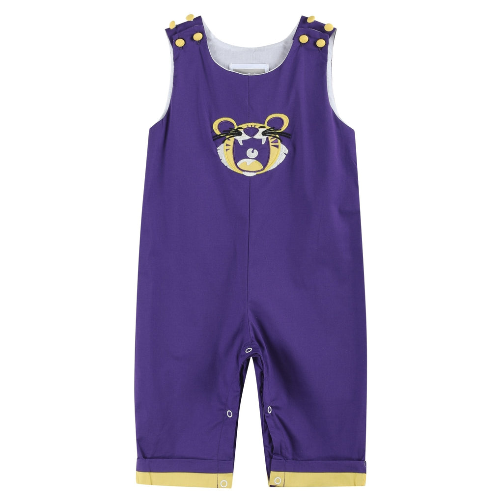 Louisiana Fan Overalls - Lil Cactus