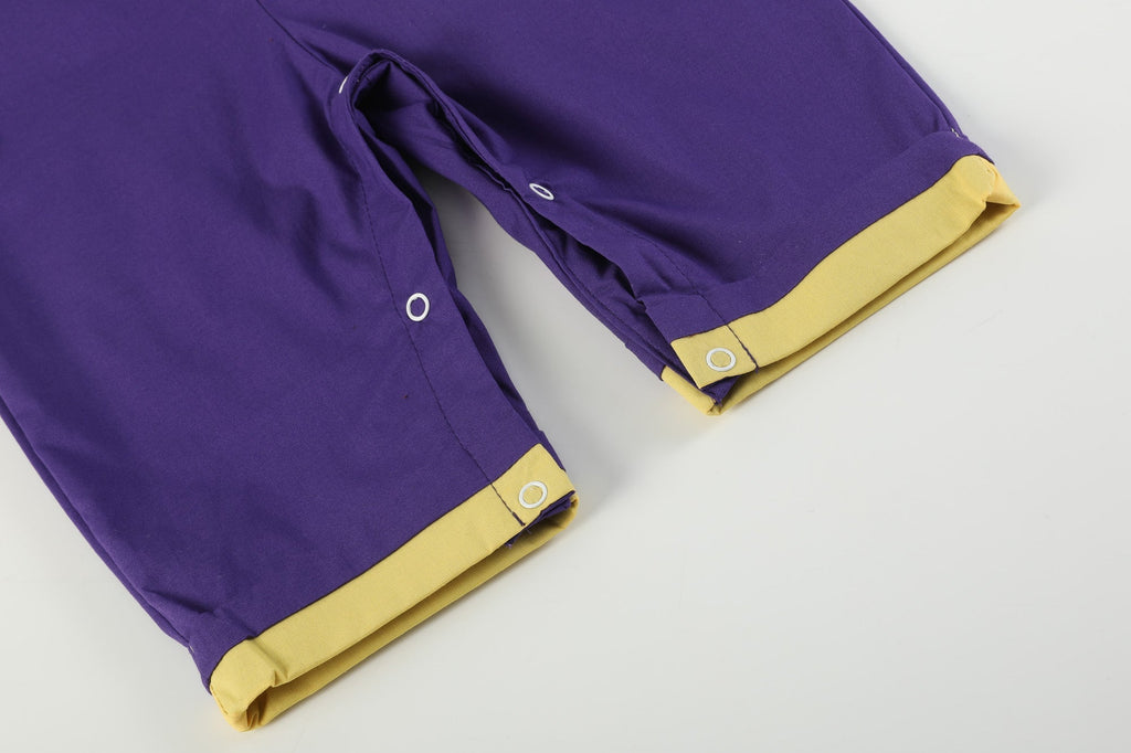 Louisiana Fan Overalls - Lil Cactus