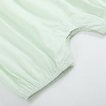 Mint Green Ruffle Jumper Romper - Lil Cactus