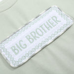 Misty Blue Big Brother Smocked Shirt and Shorts Set - Lil Cactus