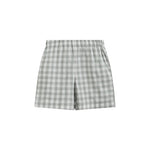 Misty Blue Big Brother Smocked Shirt and Shorts Set - Lil Cactus