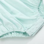 Misty Blue Easter Bunny Smocked Bubble Romper - Lil Cactus