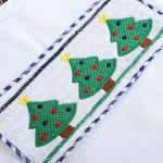 Navy and White Christmas Tree 2 pc Shirt and Pants Set - Lil Cactus