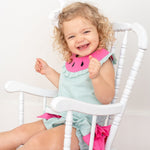 Pink and Green Watermelon Top and Ruffle Bloomer Set - Lil Cactus