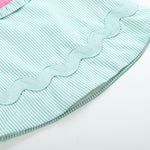 Pink and Green Watermelon Top and Ruffle Bloomer Set - Lil Cactus