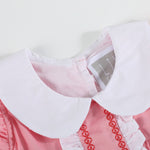 Pink and Red Heart Valentine Ruffle Dress - Lil Cactus