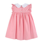 Pink and Red Heart Valentine Ruffle Dress - Lil Cactus