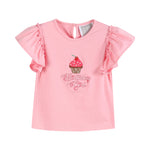 Pink Birthday Girl Ruffle Top and Skort Set - Lil Cactus