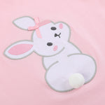 Pink Bunny T-Shirt and Shorts Set - Lil Cactus