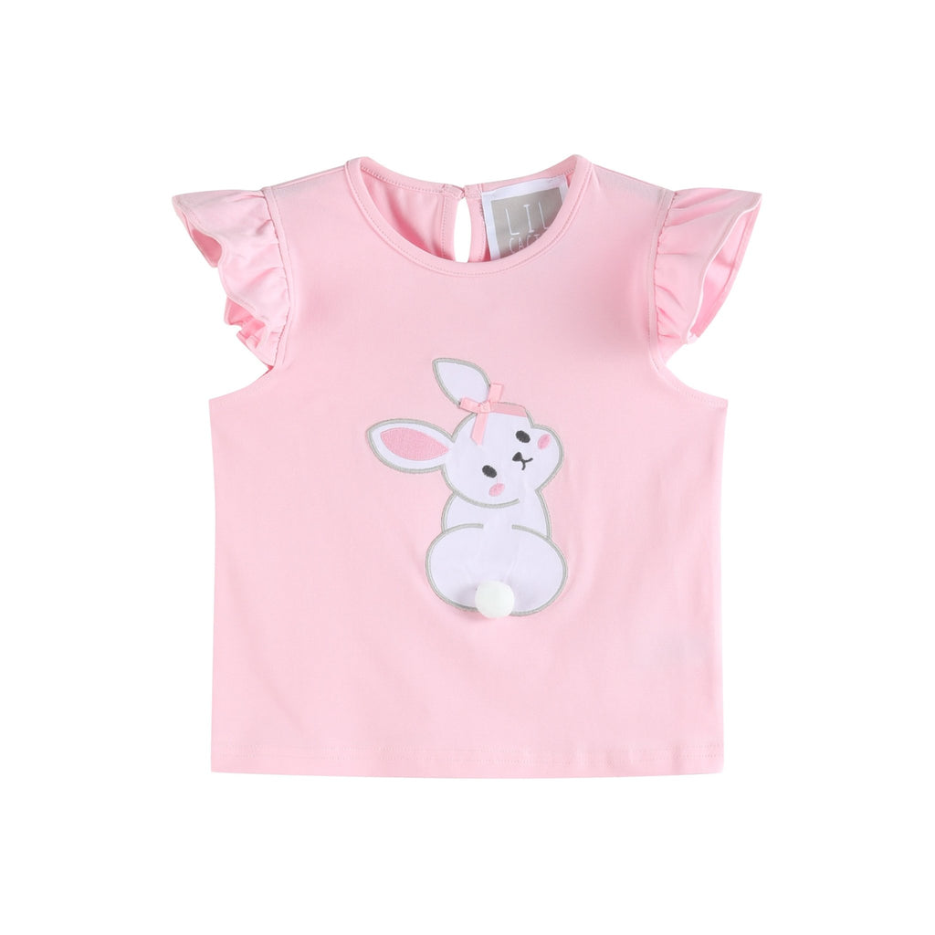 Pink Bunny T-Shirt and Shorts Set - Lil Cactus