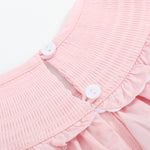 Pink Butterfies Smocked Bishop Dress - Lil Cactus