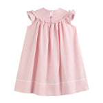Pink Butterfies Smocked Bishop Dress - Lil Cactus