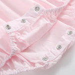 Pink Christmas Smocked Romper - Lil Cactus