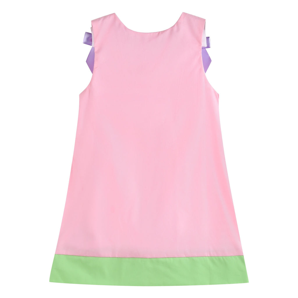 Pink Easter Bunny Garden Dress - Lil Cactus