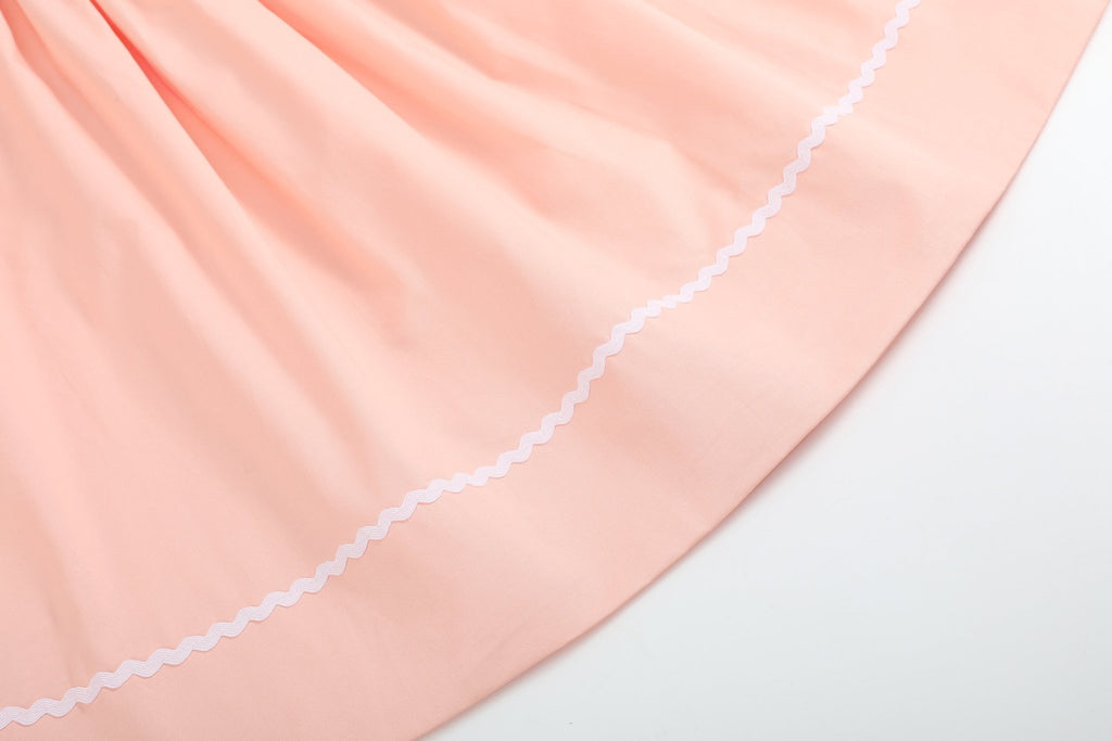 Pink Flamingo Smocked Bishop Dress - Lil Cactus