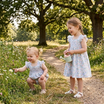 Pink Floral Print Smocked Flutter Dress - Lil Cactus