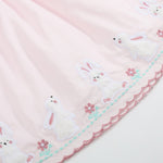 Pink Fuzzy Bunnies Dress - Lil Cactus