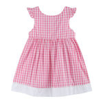Pink Gingham Bow Dress - Lil Cactus