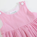 Pink Gingham Bunny Family Button Dress - Lil Cactus