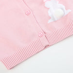 Pink Knit Easter Bunny Cardigan - Lil Cactus