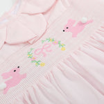 Pink Petal Collared Smocked Dress - Lil Cactus