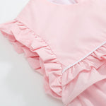 Pink Ruffle Jumper Romper - Lil Cactus