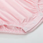 Pink Strawberry Vine Smocked Romper - Lil Cactus