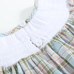 Pinkmas Plaid Christmas Smocked Bishop Dress - Lil Cactus