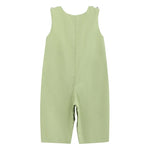 Pistachio Green Mallard Duck Smocked Longalls - Lil Cactus